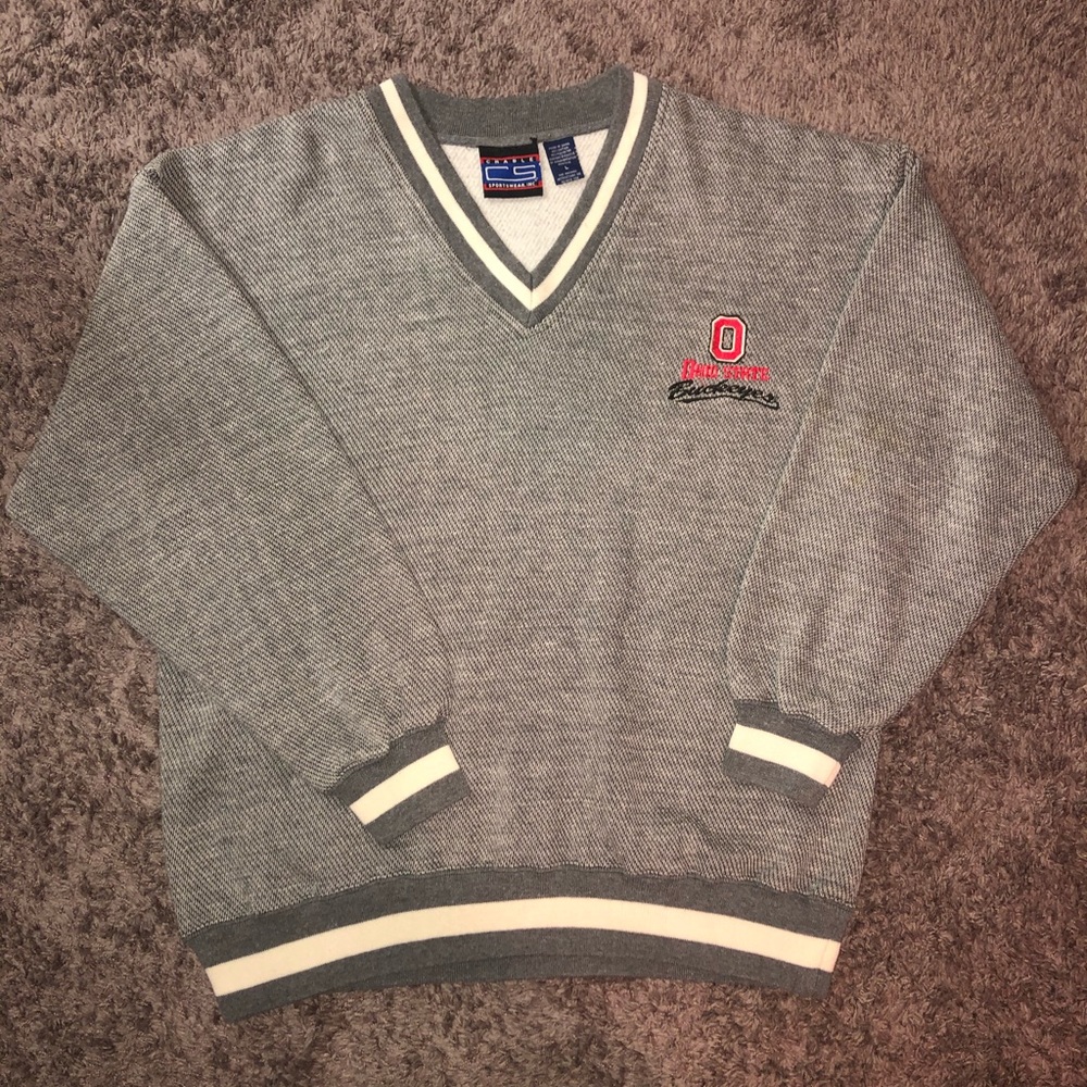 Vintage Crable Sport Ohio State Buckeyes Sweater
